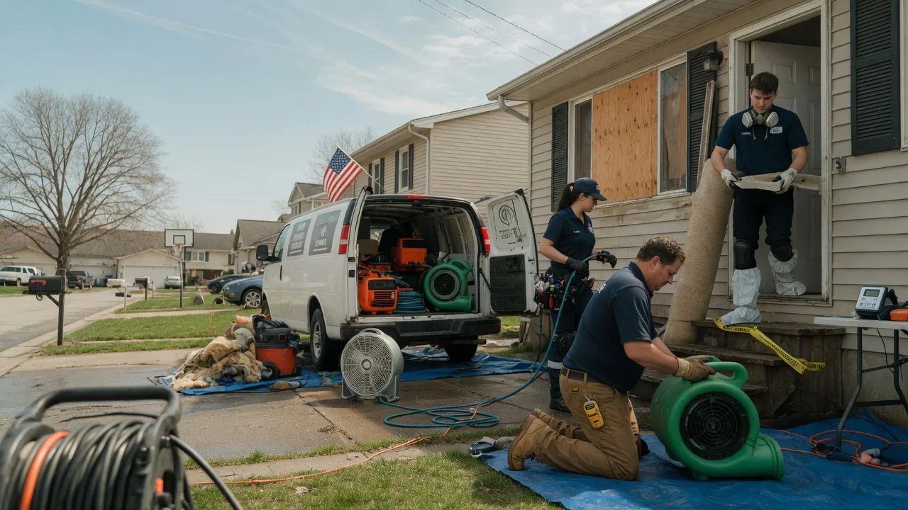 Water Damage Restoration in Gazelle, CA near me